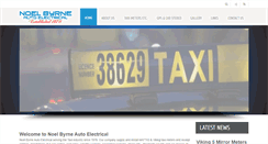 Desktop Screenshot of noelbyrneautoelectrical.com