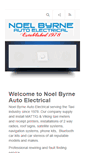 Mobile Screenshot of noelbyrneautoelectrical.com