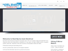 Tablet Screenshot of noelbyrneautoelectrical.com